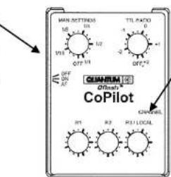 MAIN SETTINGS 1/6 1/12 1/18 QTF 1/13 TTL RATIO -1 -2 -3 -4 -5 -6 OFF OFF OFF OFF OFF QUANTUM OThermal CoPilot R1 R2 R3.1 LOCAL