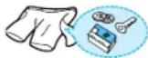 SAMSUNG WA60U1E - Remove personal belongings from all the pockets. - 1