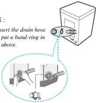 SAMSUNG WA60U1E - Installation Precautions - 12