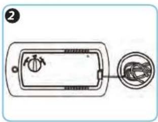 Diagram of a device with a handle and cable connector, no text or symbols present