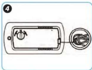 Diagram of a car air conditioner unit with handle and vent, showing internal components (no text or labels)