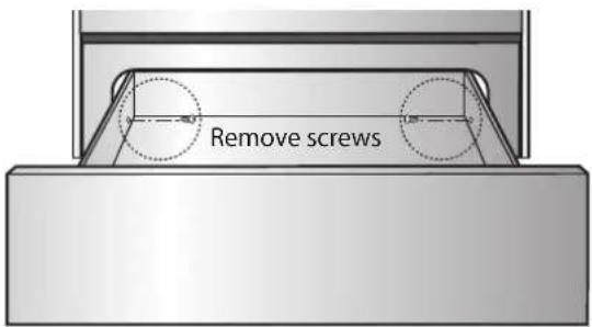 Remove screws