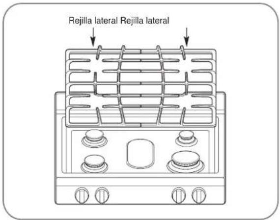 Rejilla lateral Rejilla lateral