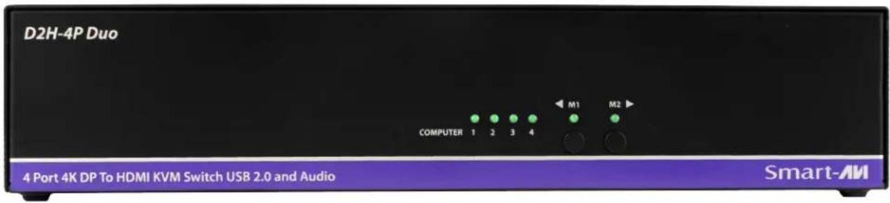 Smart-AVI D2H-4P-DUO-S - D2H-4P-DUO FRONT - 1