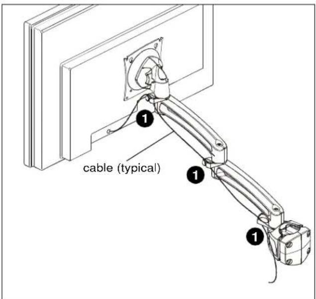 Chief K2W21HS - Cable Management - 1