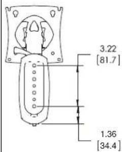Chief K2W21HS - DIMENSIONS - 3