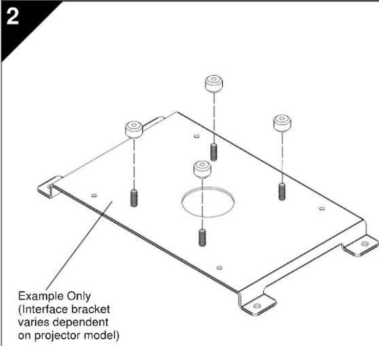 Chief RSMB286 - Threaded Rod Installation - 2