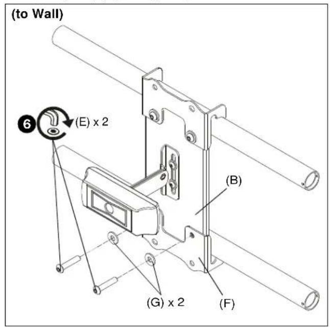 Chief FCA820V - Installing to Wall Mount - 4