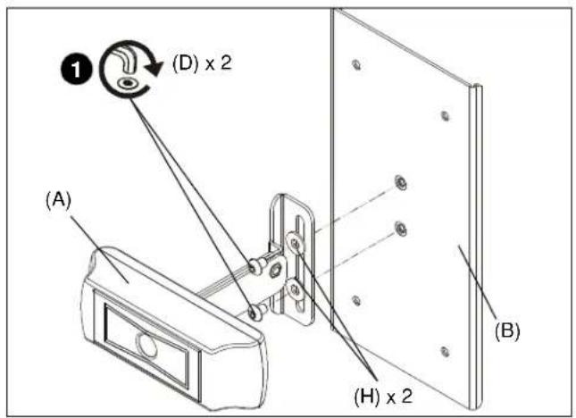 Chief FCA820V - Installing to Wall Mount - 1