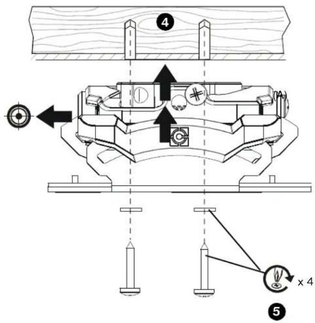 Chief RSMC261 - Wood Stud Installation - 3