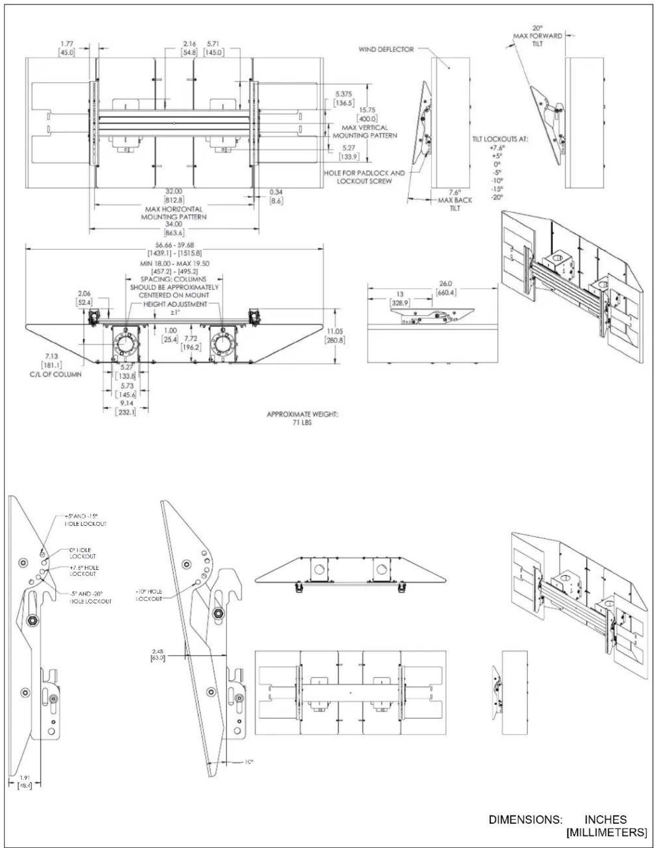 Chief OXCM1U - IMPORTANT SAFETY INSTRUCTIONS - 10