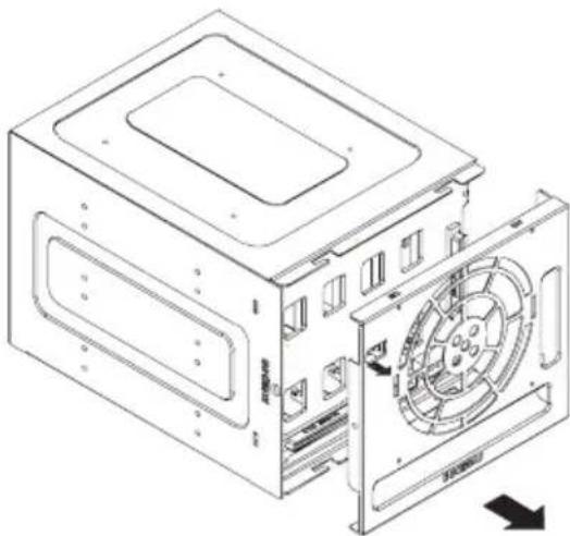 Supermicro SC942i-650 - D-3. Accessing the Drive Backplane: - 2