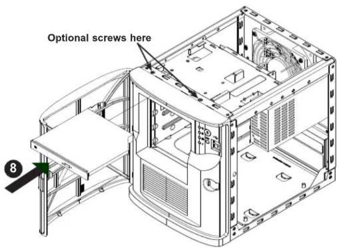 Supermicro SuperServer 5029AP-TN2 - Installing a DVD Drive - 3