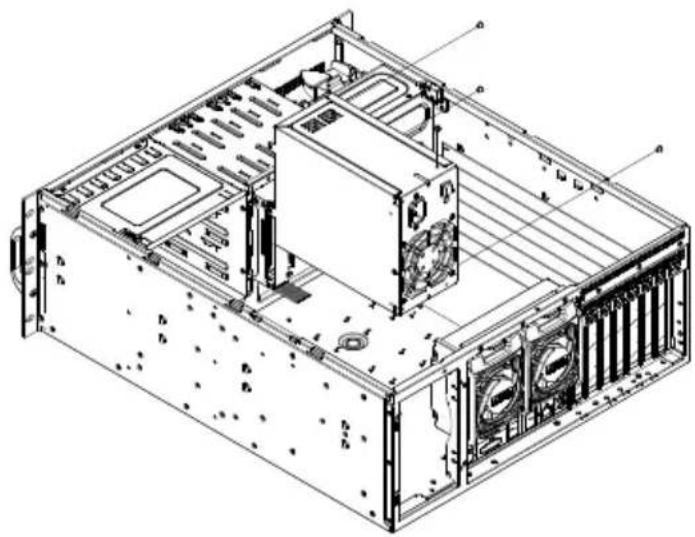 Supermicro SuperChassis SC842TQC-668B - Replacing the Power Supply - 1