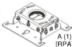 Chief RPA364 - Install to threaded rod - 2
