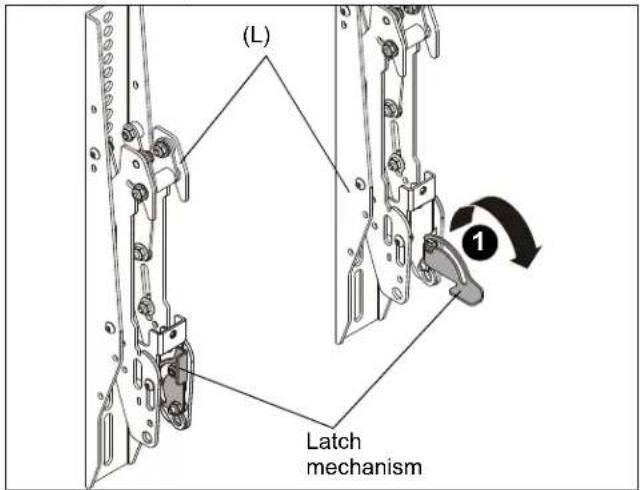 Chief OLCB2X1U - Attaching Interface Brackets to Display - 1