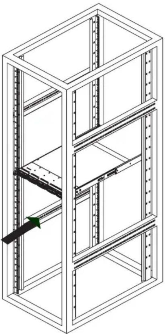 Supermicro SuperServer 5018D4-AR12L - Installing the Chassis into a Rack - 1