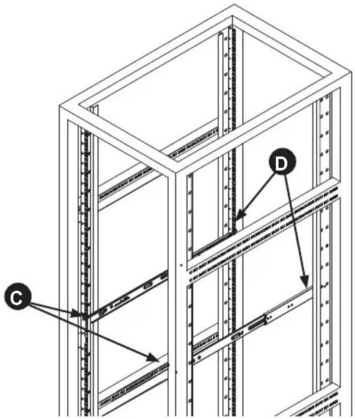 Supermicro SuperServer 5018D4-AR12L - Outer Rail Installation - 1