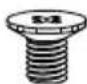 Supermicro SuperChassis 846XE2C-R1K23B - A-3 Chassis Screws - 7
