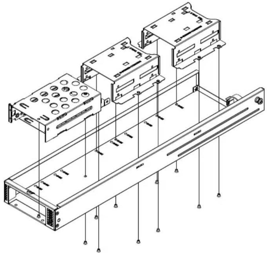 Supermicro SuperChassis 846XE2C-R1K23B - Installing Drives - 1