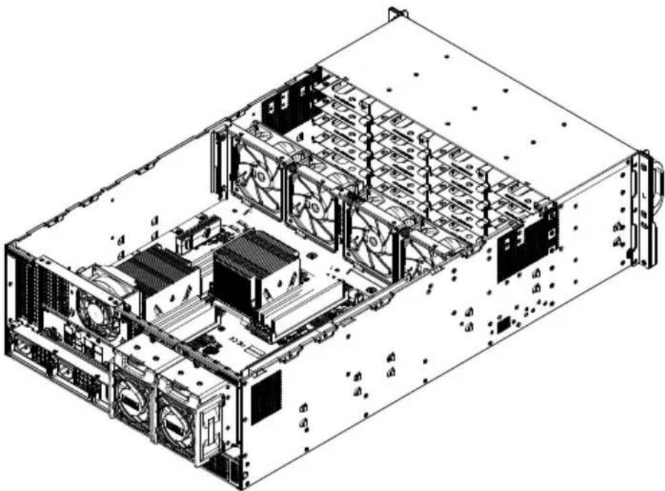 Supermicro SuperChassis 846XE2C-R1K23B - Replacing an Existing External System Fan - 2