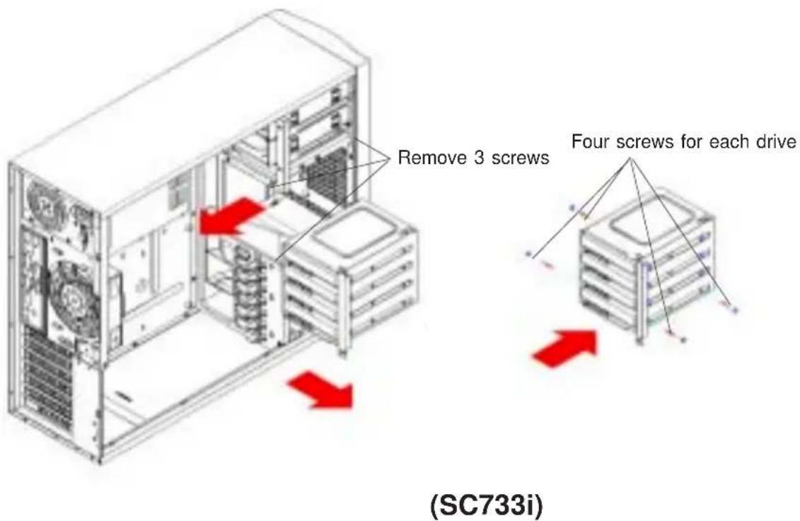 Supermicro SC733i-645 - Procedure - 1