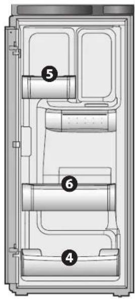 WINIA WRBHD31ATE - PARTS AND FEATURES - 1