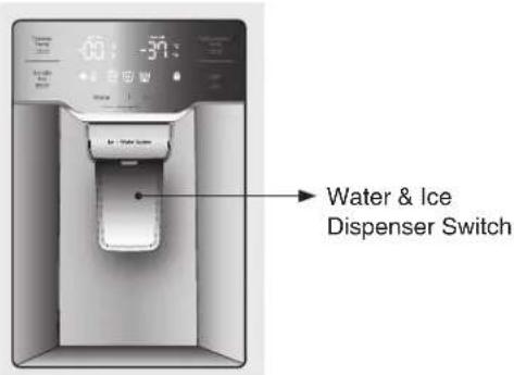 WINIA WRBHD31ATE - WATER OR ICE DISPENSER - 1
