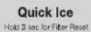 WINIA WRBHD31ATE - Quick Ice button - 1