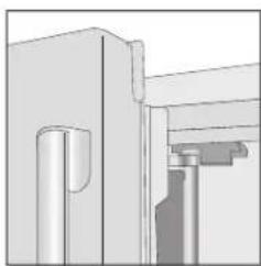 WINIA WRBHD31ATE - Foldaway door bar (mullion bar) - 2