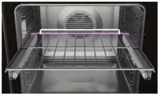 Fisher & Paykel OS60SDLX1 - Positioning the oven shelves - 1
