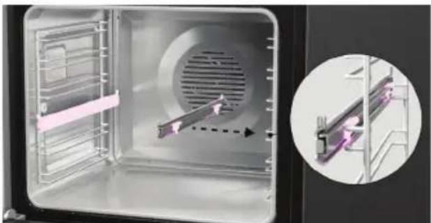 Fisher & Paykel OS60SDLX1 - Clip on sliding shelf supports (some models only) - 1