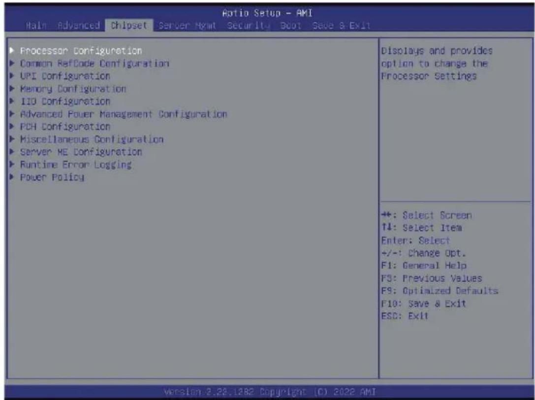GIGABYTE TO23-BT0 - 5-3 Chipset Menu - 1
