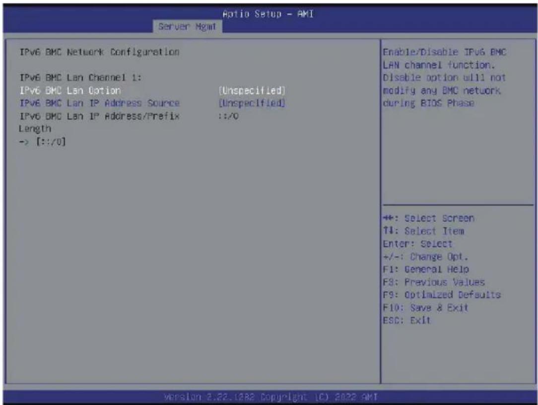 GIGABYTE TO23-BT0 - 5-4-5 IPv6 BMC Network Configuration - 1