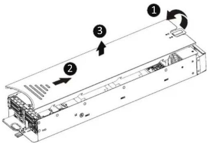 GIGABYTE TO23-BT0 - Follow these instructions to remove the system cover: - 1