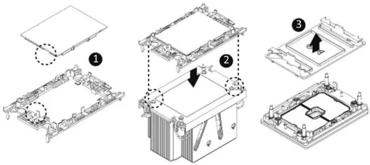 GIGABYTE TO23-BT0 - Follow these instructions to install the CPU: - 1