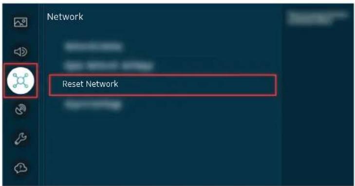 SAMSUNG UA55BU8000R - Network Access is not Available - 4