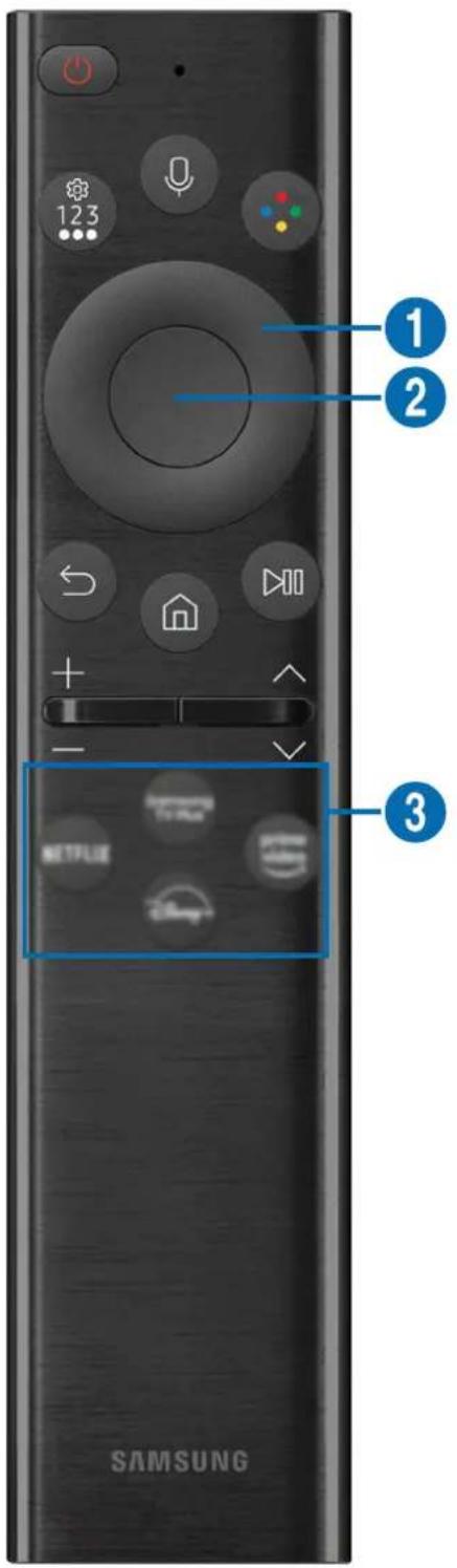 SAMSUNG UA55BU8000R - About the Samsung Smart Remote (The Frame (32LS03B model)/BU8 Series) - 1