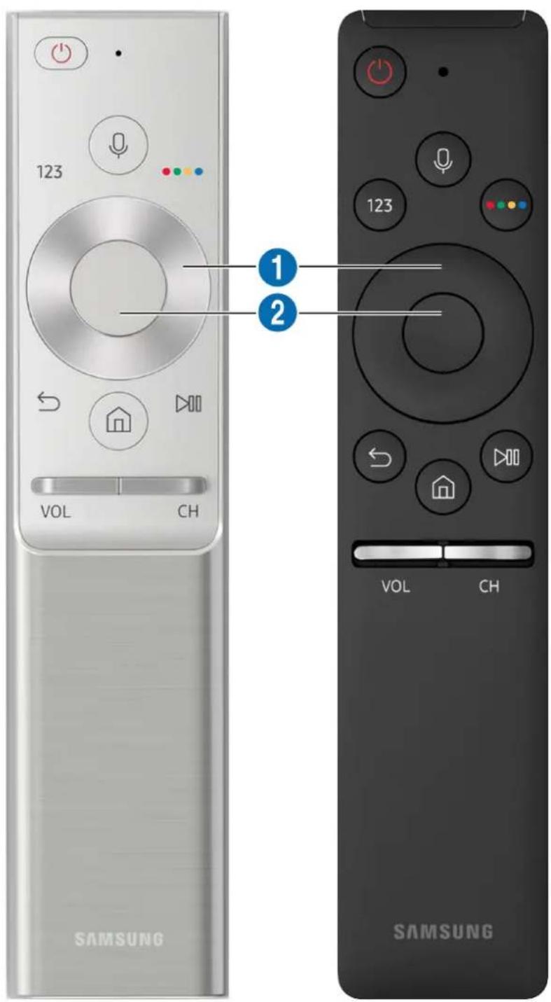 SAMSUNG UA50MU6100R - About the Samsung Smart Remote - 1