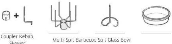 SAMSUNG MC32B7382QD/TL - Multi-spit for kebab - 1