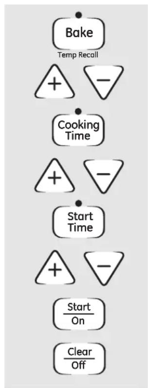 GE EER2001MSS - How to Set an Immediate Start and Automatic Stop - 1