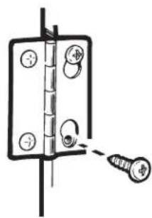 GE GRDN510EMWS - Reversing the Door - 3