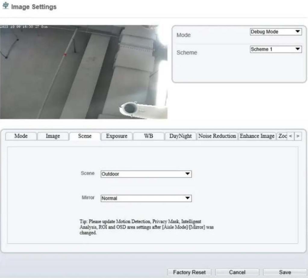 D-LINK DCS-F4605EK - Scene Mode - 1