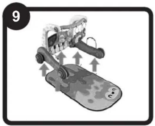 Chipolino Baby Fitness - ASSEMBLY OF THE PLAYMAT - 3