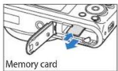 SAMSUNG WB2014F - Removing the battery and memory card - 2