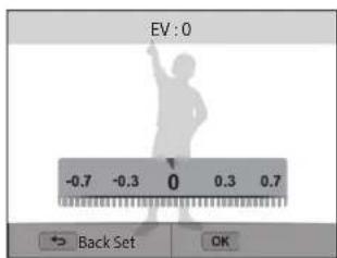 SAMSUNG WB2014F - Adjusting the exposure manually (EV) P A S - 4