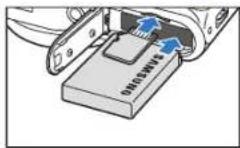 SAMSUNG WB2014F - Inserting the battery and memory card - 2
