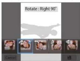 SAMSUNG WB2014F - Rotating a photo - 1