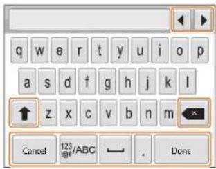 SAMSUNG WB2014F - Entering text - 1