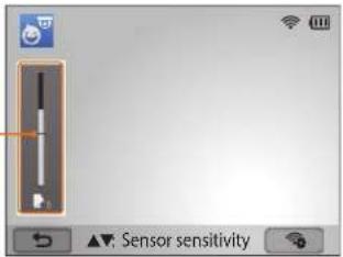 SAMSUNG WB2014F - Noise level for alarm activation: - 1
